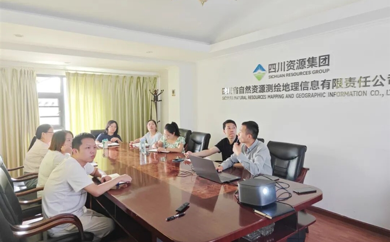 测绘公司与武汉时势智慧科技有限公司开展手艺交流