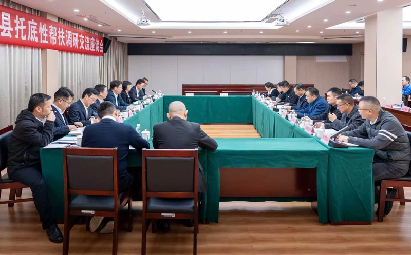 集团向导赴雷波县开展托底性帮扶事情调研