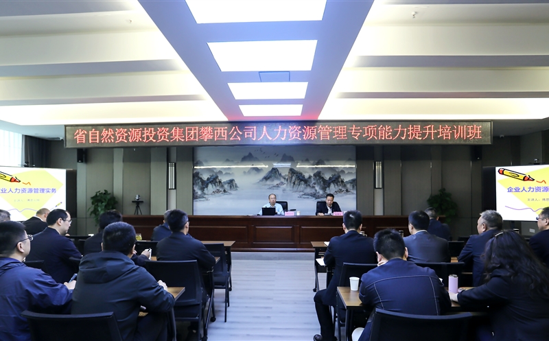 攀西公司乐成举行人力AG真人娱乐治理能力提升培训