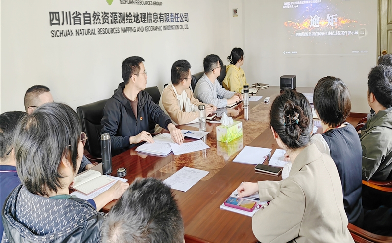 测绘公司各党支部召开党员大会暨主题党日运动