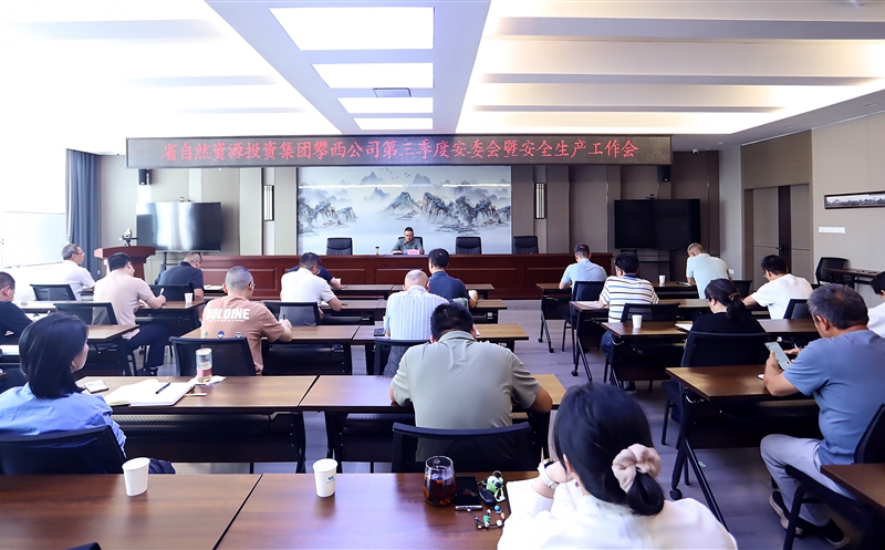 攀西公司召开2025年第三季度安委会暨清静生产事情会