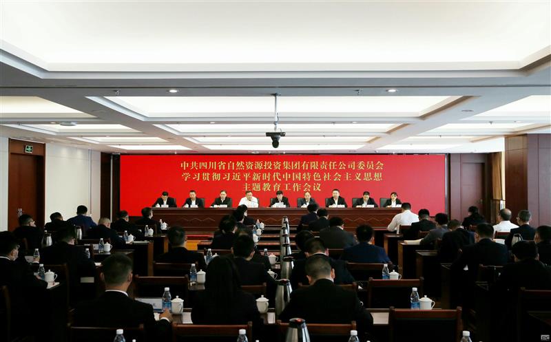 省自然AG真人娱乐投资集团召开学习贯彻习近平新时代中国特色社会主义头脑主题教育事情聚会