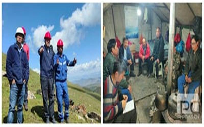 慰问一线员工，解决施工难题