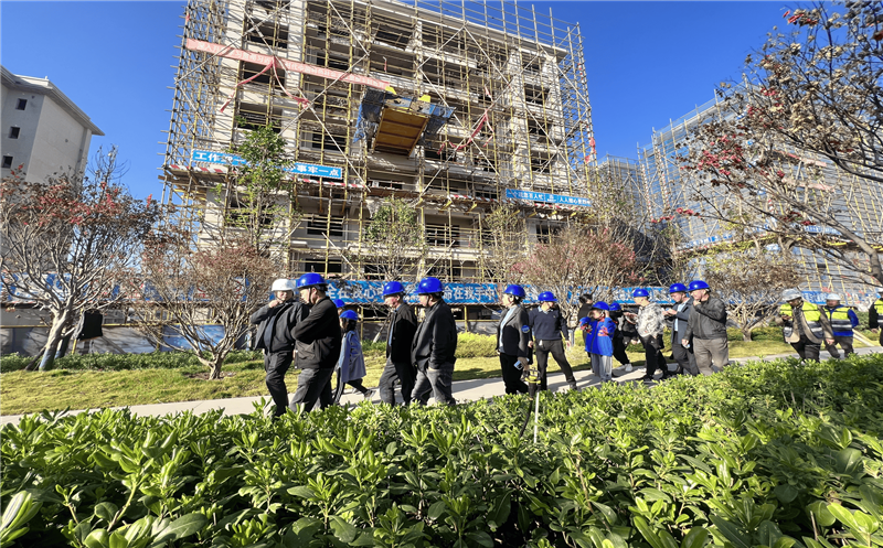 亲临实境 | 海河上院·上林栖工地开放日盛启，实探未来新家