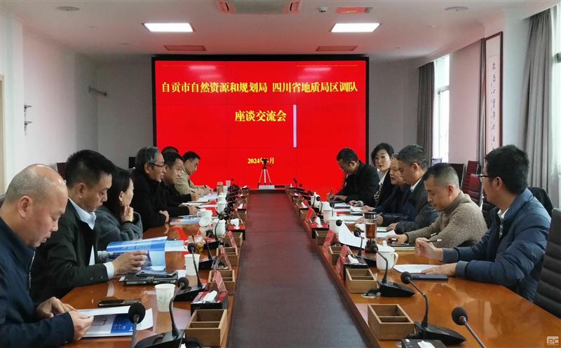 深化交流促相助 效劳地方营生长——区调队（容大集团）与自贡市自然AG真人娱乐和妄想局开展交流座谈
