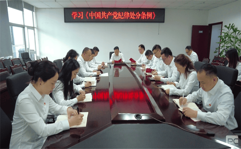 增强规则意识，严守纪律底线 ——物探院组织学习新修订《中国共产党纪律处分条例》