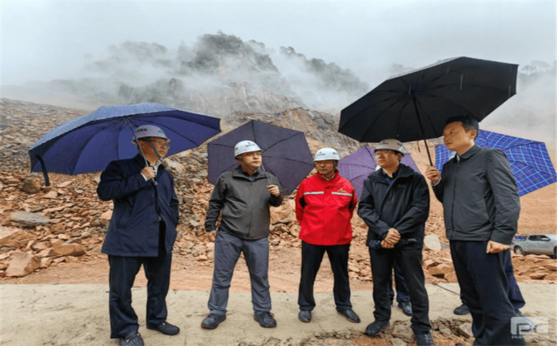 省自然AG真人娱乐厅到大熊猫国家公园历史遗留放弃矿山生态修复树模工程项目（荥经县）调研指导