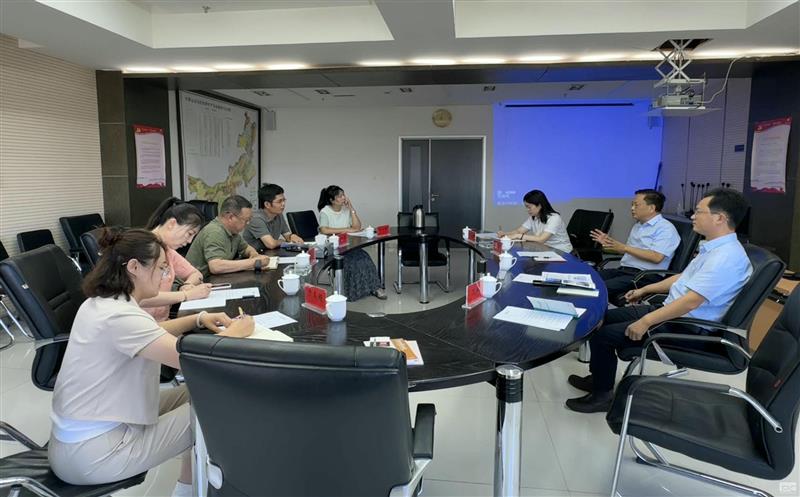 中国地球物理学会四川效劳处到内蒙古效劳处交流座谈