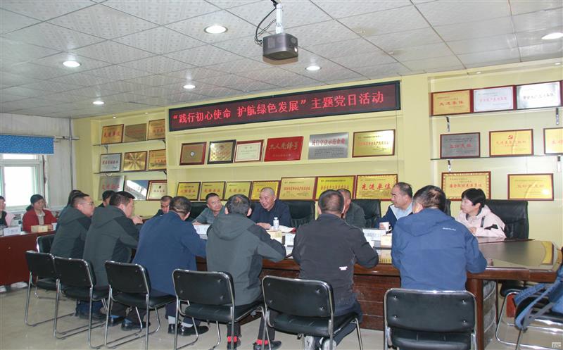 践行初心使命 护航绿色生长 青海省矿产开发学会和海鑫矿业党总支党建共建运动