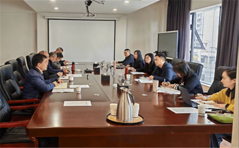 置业集团向导赴川南公司召开专项监视检查事情反响会