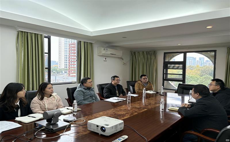 测绘公司与自然AG真人娱乐部第三大地丈量队开展座谈交流